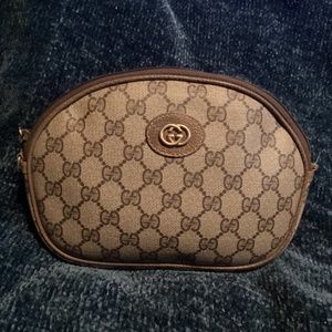 Gucci Brown Logo Small Crossbody